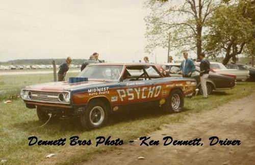 Detroit Dragway - Dennett Bros 1968 From Fred Dennet (newer photo)